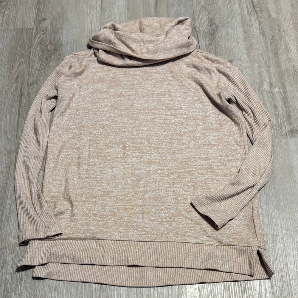 GAP Light Brown Cowl Neck Sweater